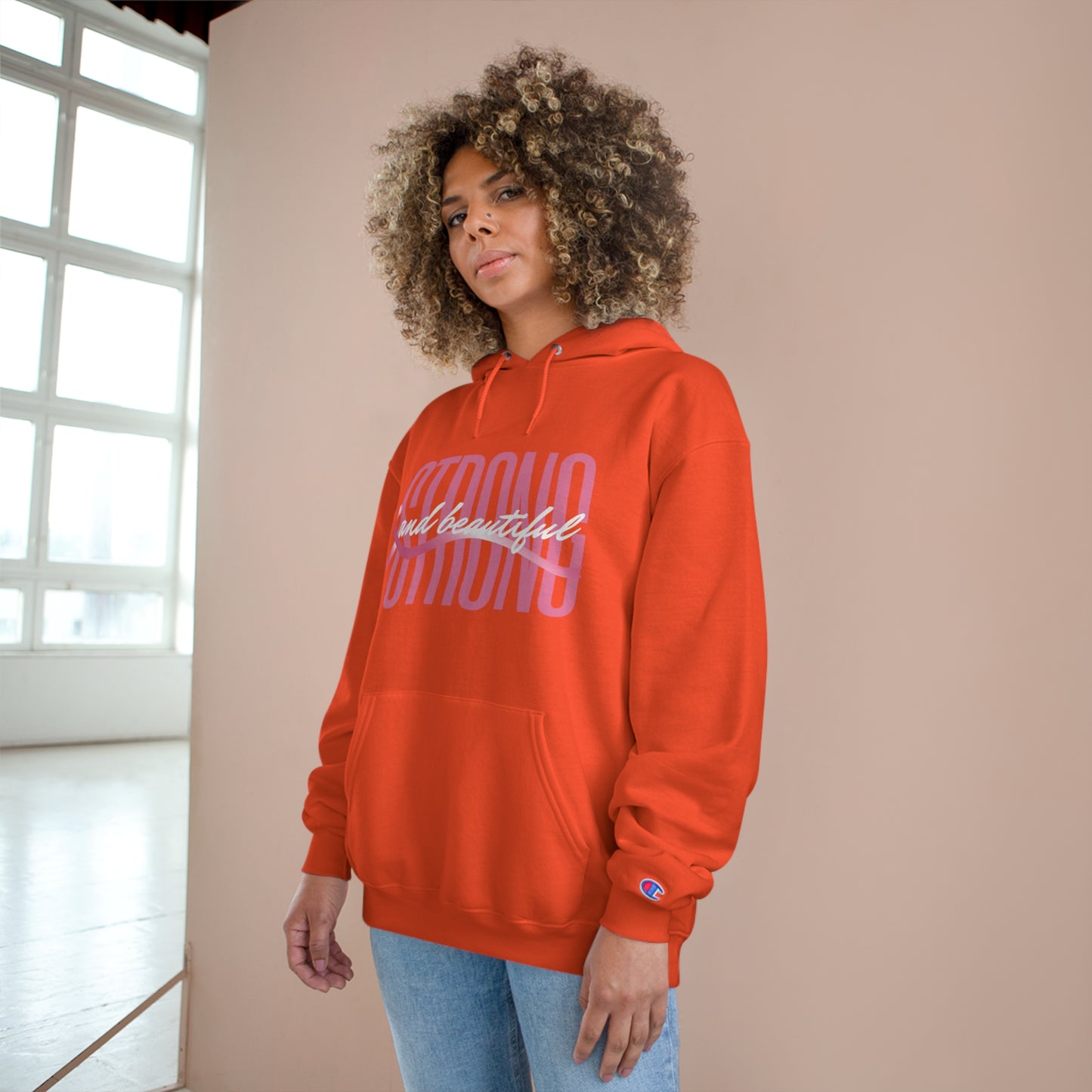 Strong And Beautiful - Breast Cancer Awareness Hoodie