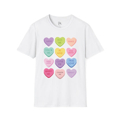 Heart Candy Messages T-Shirt