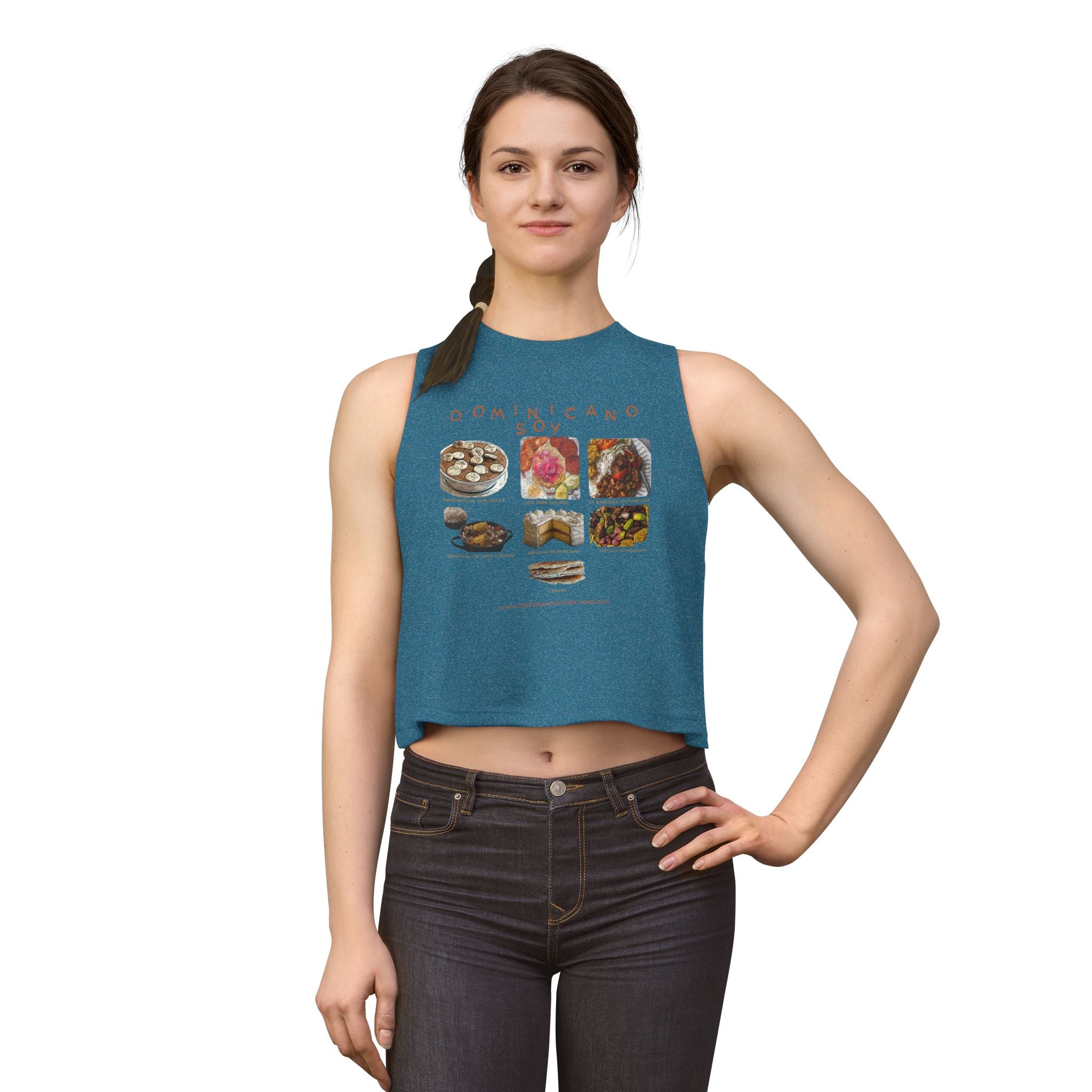 Dominicano Soy | Dominican Pride Crop Top | Hispanic Heritage