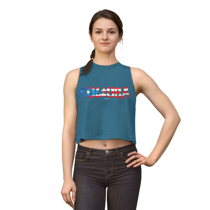 La Bandera Runs Through Me — Crop Tank