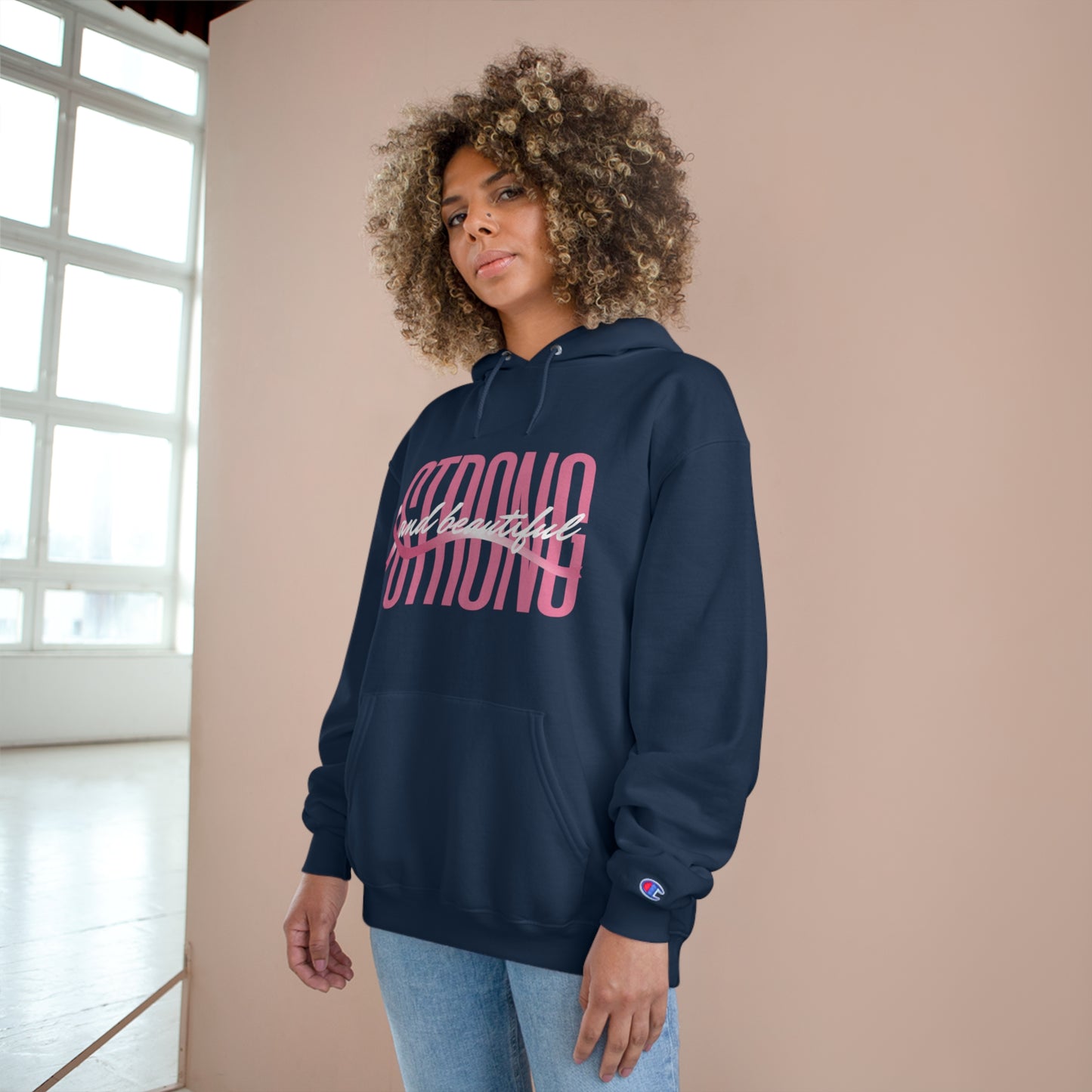 Strong And Beautiful - Breast Cancer Awareness Hoodie
