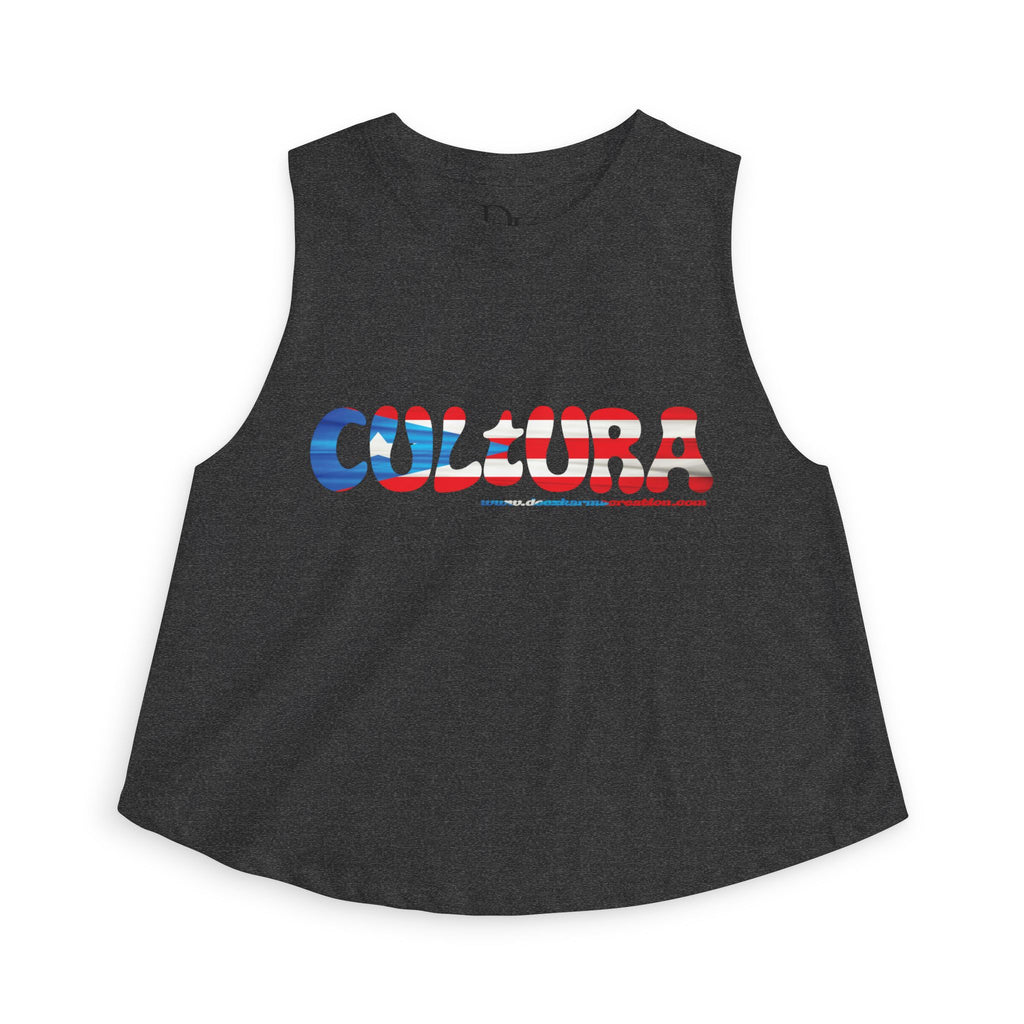 Born Boricua, Built Different — Cultura Crop Tank