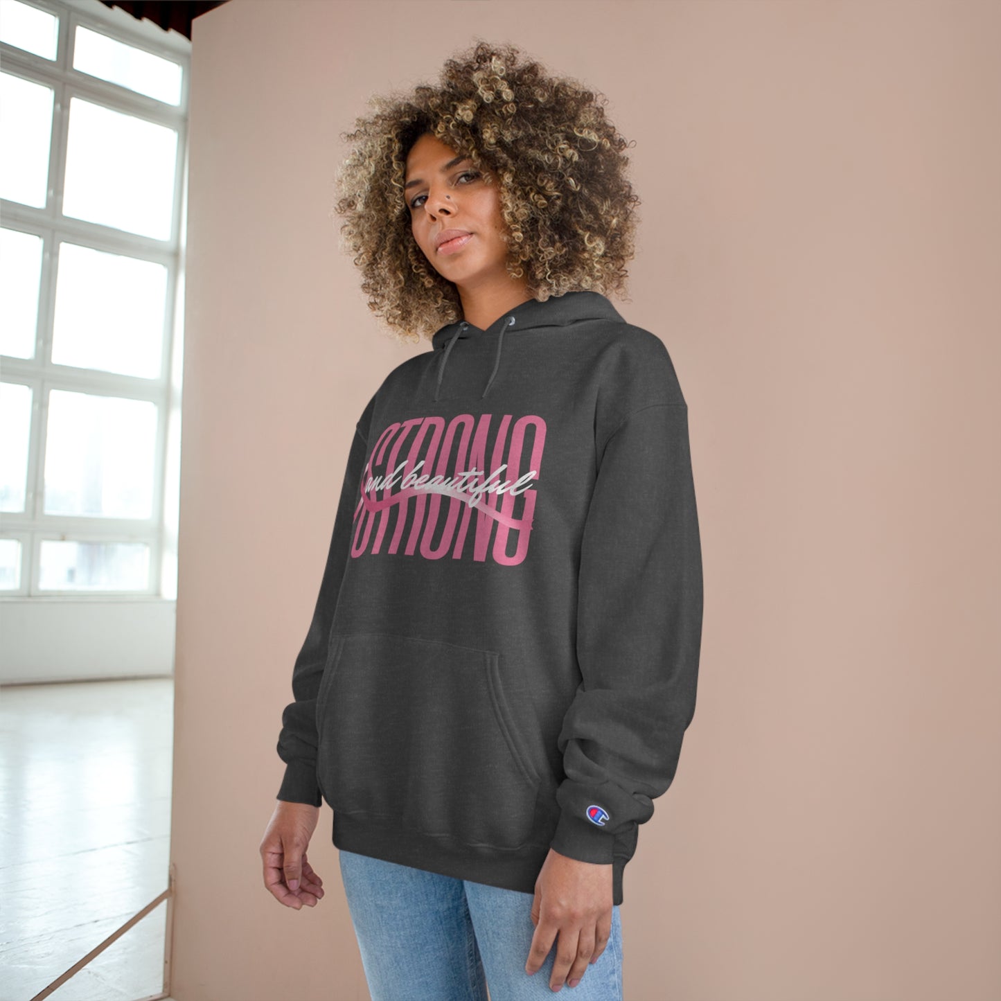 Strong And Beautiful - Breast Cancer Awareness Hoodie