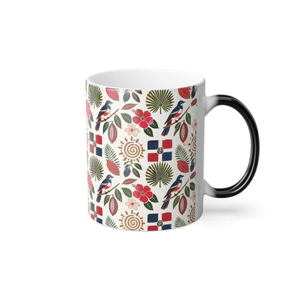 🇩🇴 Dominican Republic Color Changing Mug | Dominican Pride Coffee Mug | 11oz Gift