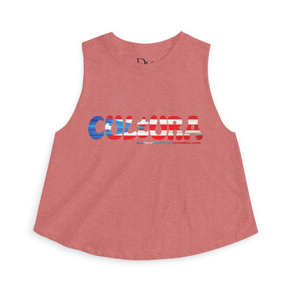 La Bandera Runs Through Me — Crop Tank