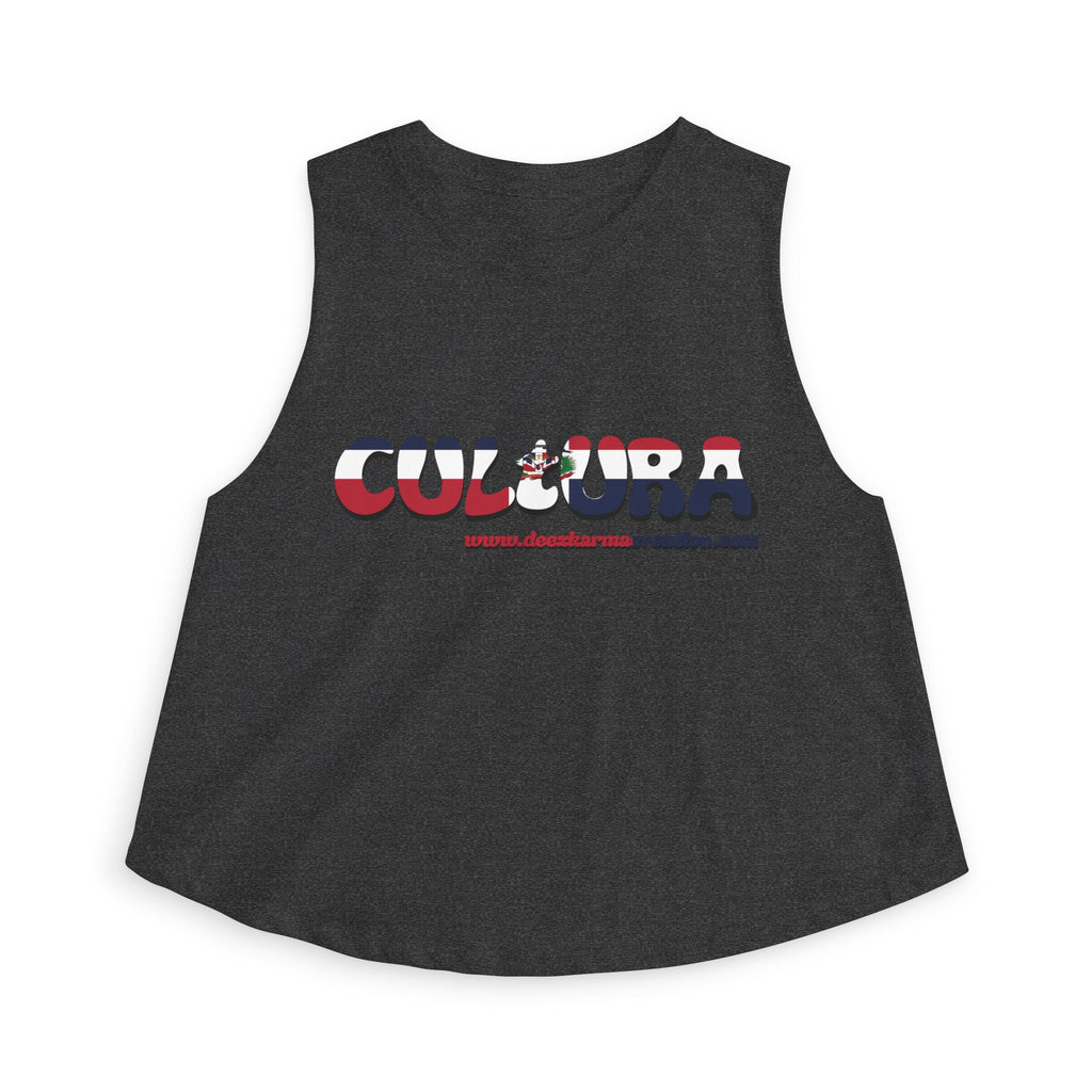 La Cultura Se Lleva — Dominican Pride Crop Tank Top