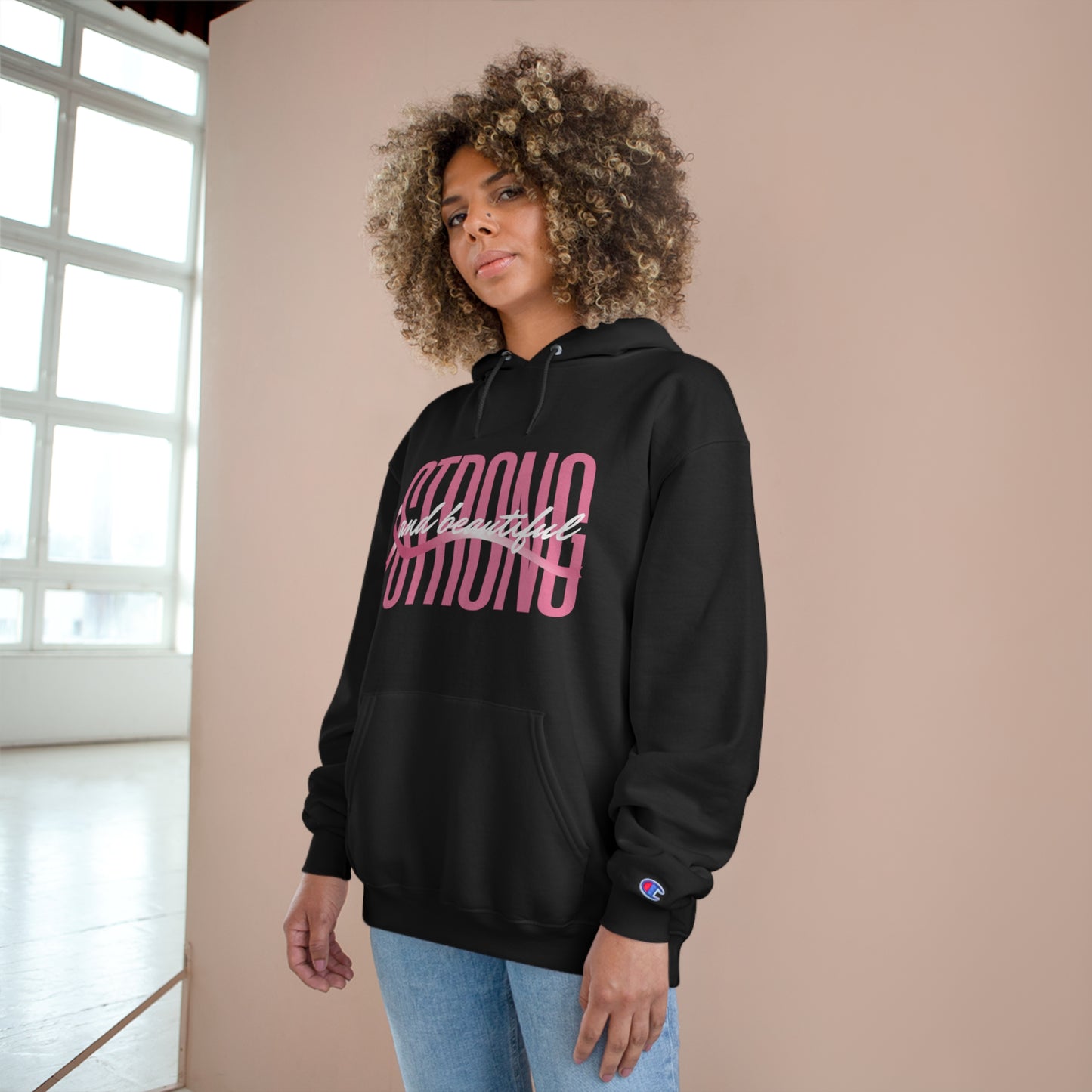 Strong And Beautiful - Breast Cancer Awareness Hoodie