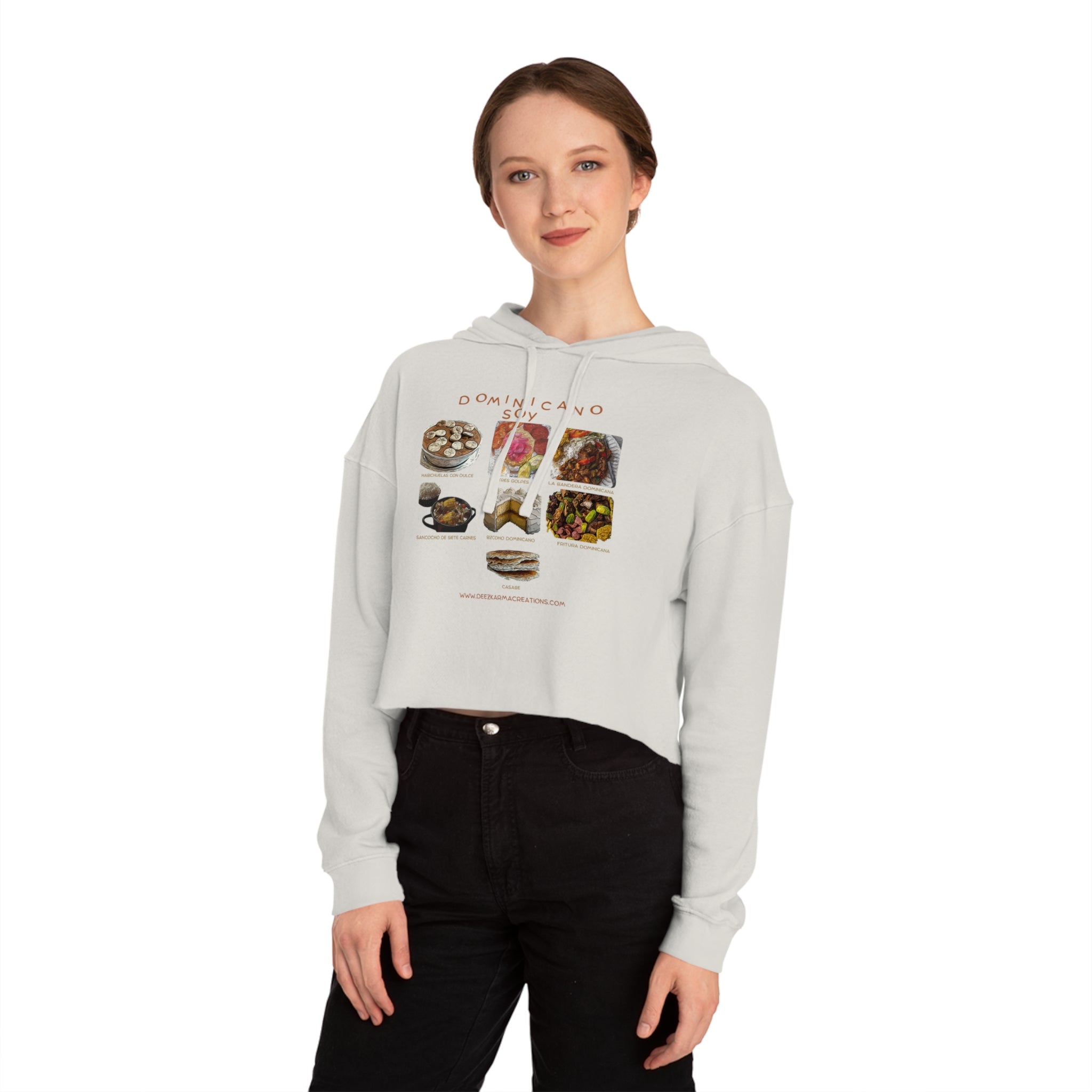 Sazón & Style — Cropped Hoodie