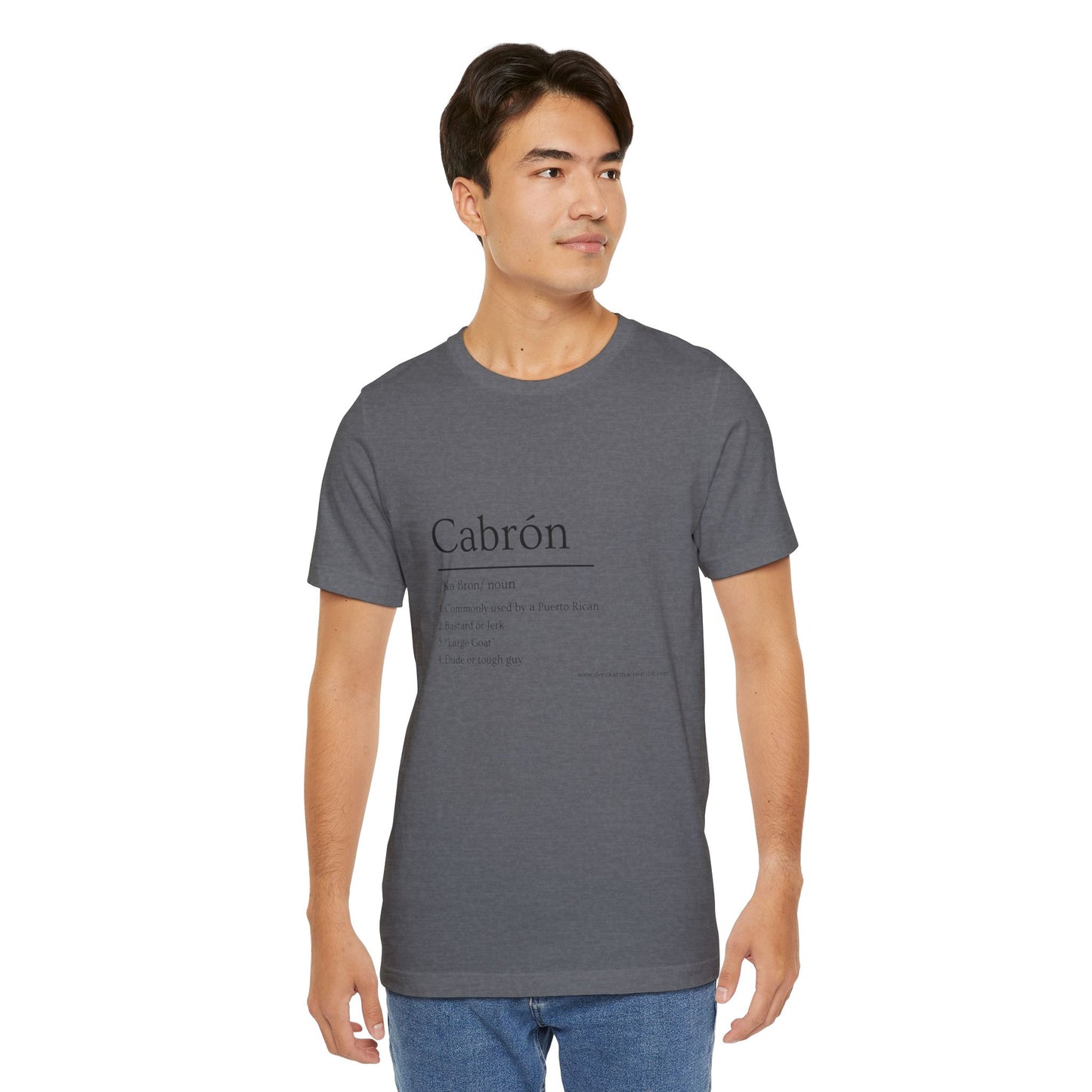 Cabrón Minimal Graphic Tee | Latino Streetwear | Born From La Cultura
