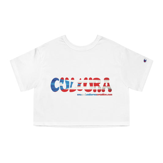 La Bandera Runs Through Me — Crop Top Tee