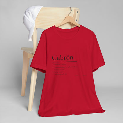 Cabrón Minimal Graphic Tee | Latino Streetwear | Born From La Cultura