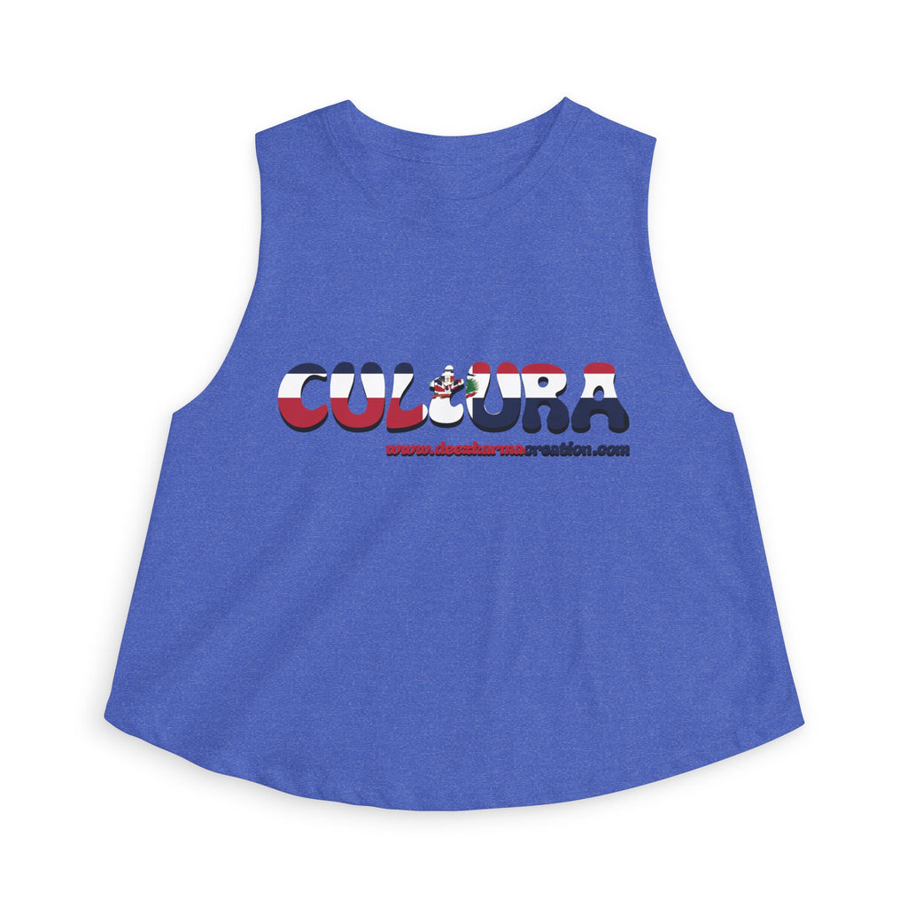 La Cultura Se Lleva — Dominican Pride Crop Tank Top