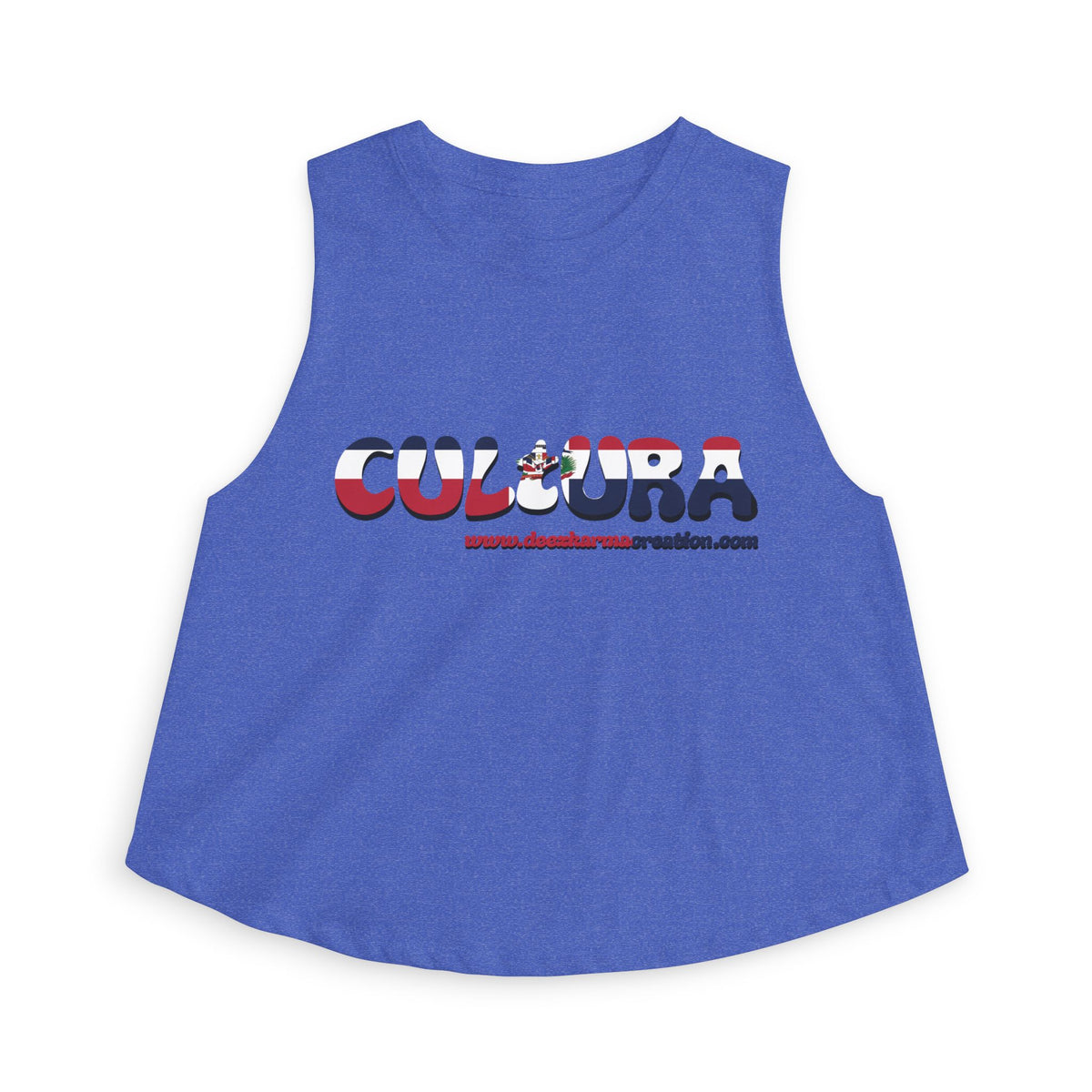 La Cultura Se Lleva — Dominican Pride Crop Tank Top