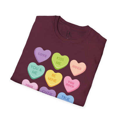 Heart Candy Messages T-Shirt