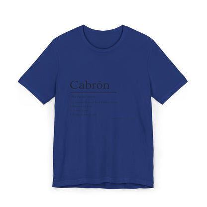 Cabrón Minimal Graphic Tee | Latino Streetwear | Born From La Cultura
